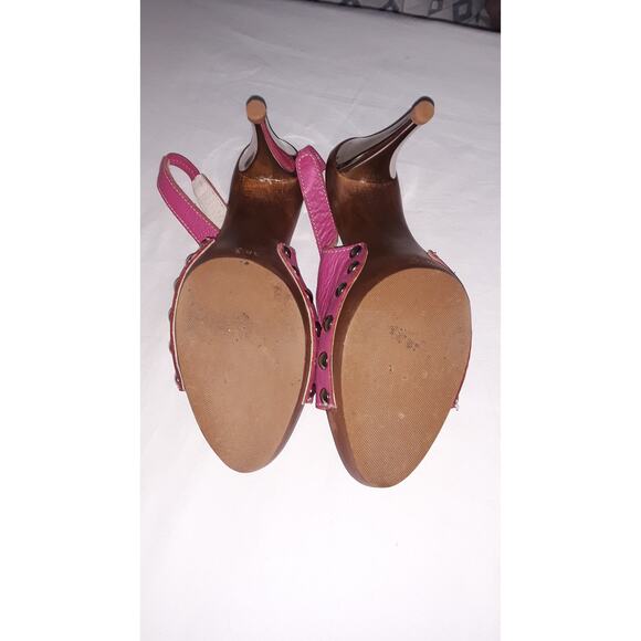 Dolce & Gabbana Pink Mule Slide Open Toe, Sling Back Sandals EU 38.5 - Picture 3 of 10